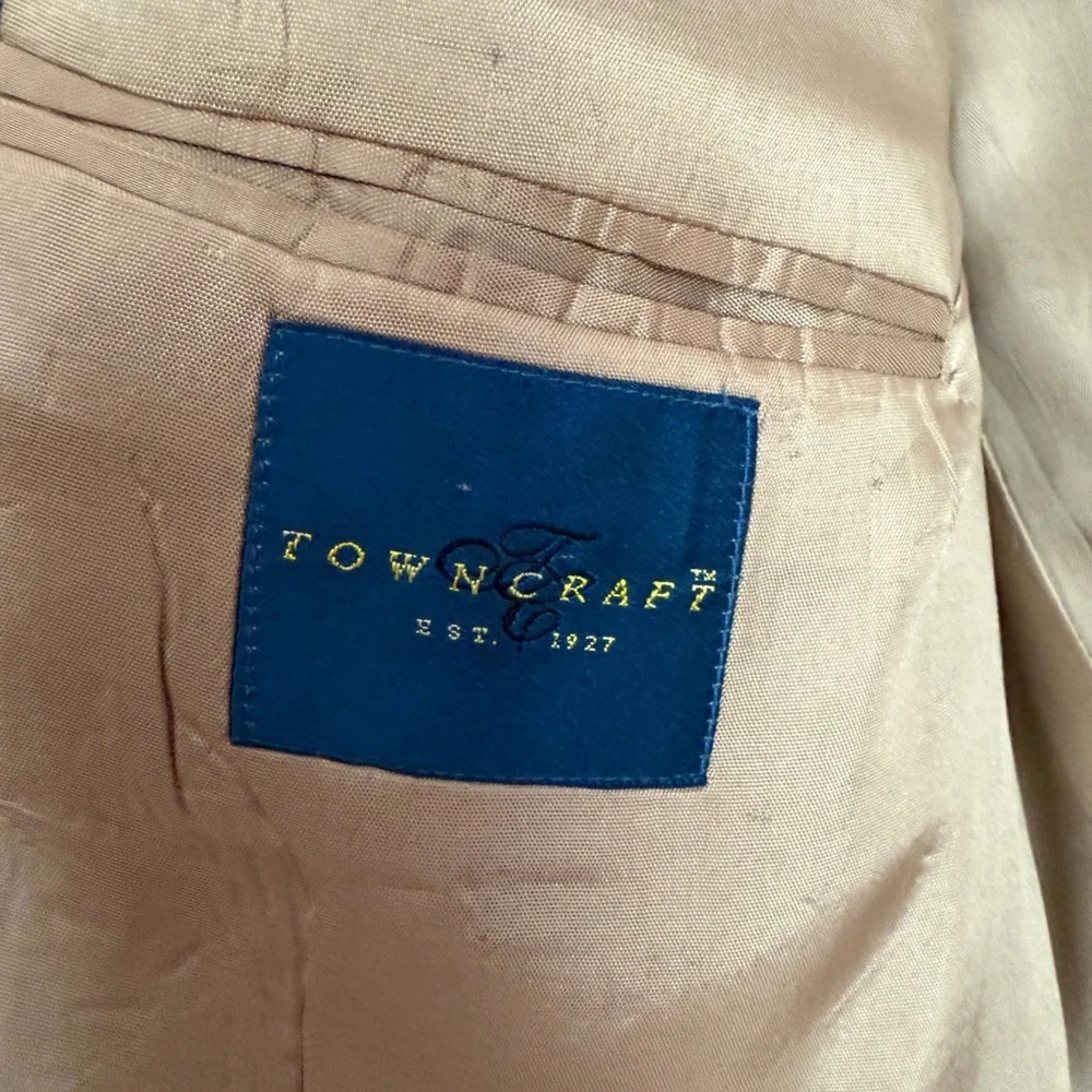 Men’s Towncraft 2-Button Grey 43L Sports Coat